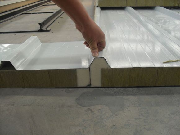 北京奥博板业聚氨酯封边岩棉夹心板_建筑材料栏目