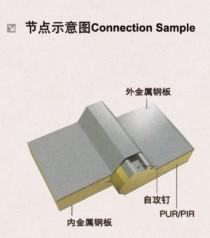 聚氨酯夹芯板图片|聚氨酯夹芯板样板图|聚氨酯夹芯板-京泊兴彩钢钢结构工程(北京)