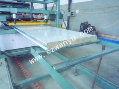 【苏州岩棉夹芯板厂夹芯板价格】价格,厂家,图片,其他保温吸声材料,苏州万宇钢结构建筑安装工程-