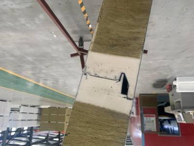 北京聚氨酯封边玻璃丝棉夹芯板十五公分